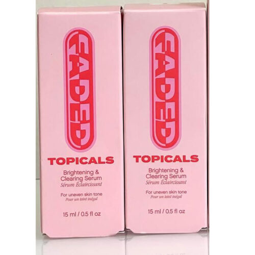 Faded Topicals Brightening & Clearing Serum 15ml