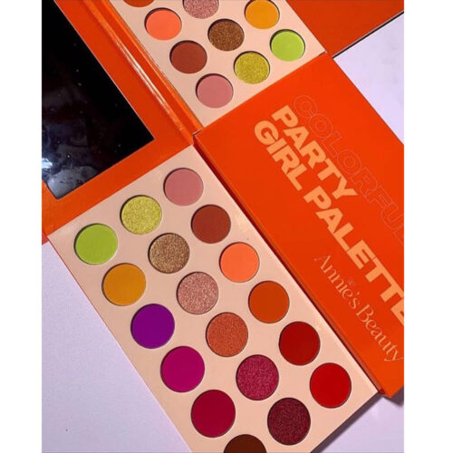 Annie's Beauty Colorful Party Girl Eyeshadow palette