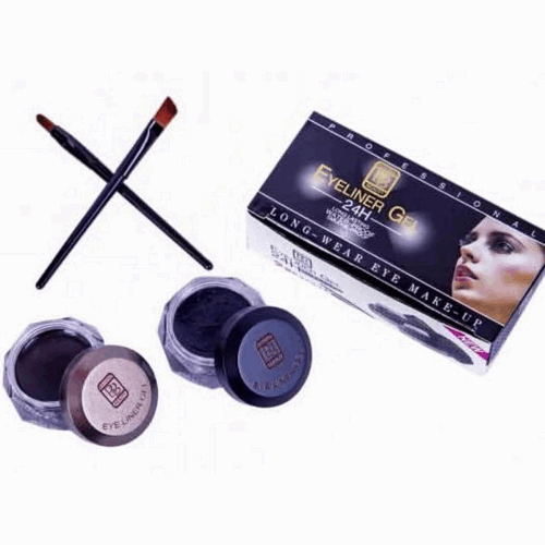 Beyond Beauty 2 in 1 Brown and Black Gel Eye Liner