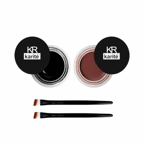 Karite Gel Liner 2 in 1 Brown and Black Gel Eyeliner