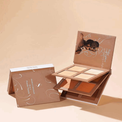 Sylviamak Shades of Chocolate 12 in 1 Powder Palette