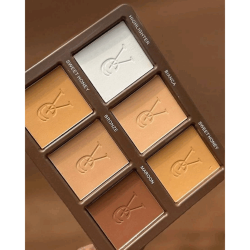 Vee Beauty Total 6 in 1 The Secret Powder Palette (01)