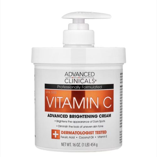 Advanced Clinicals Vit C Brightening Body Lotion (454g)