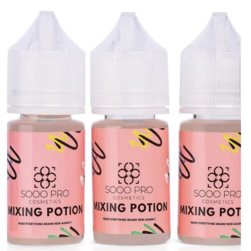 Sooo Pro cosmetic mixing portion