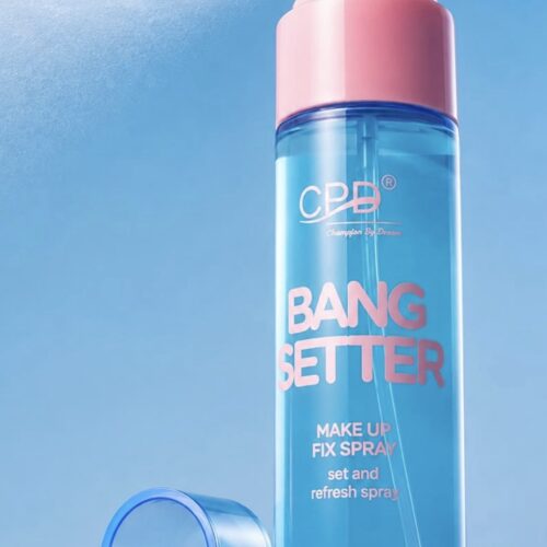 CPD bang setter makeup fix spray