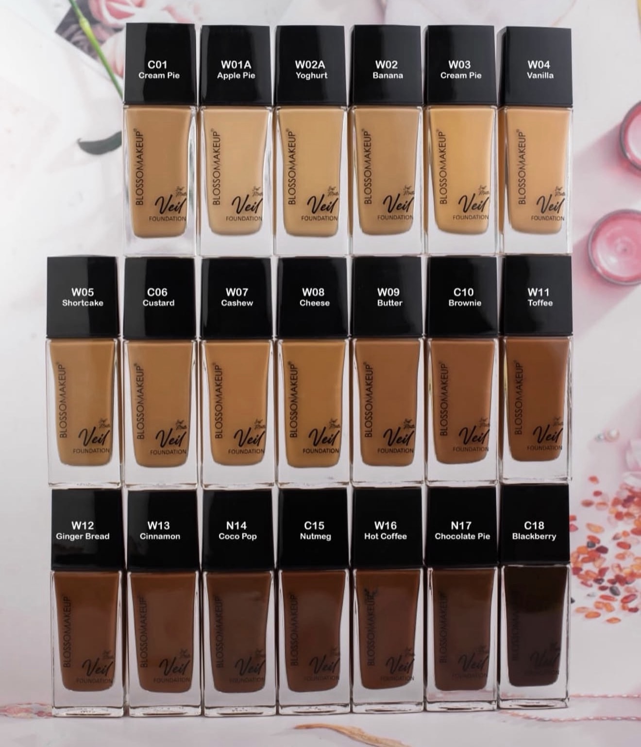 Blossom Makeup Veil Foundation